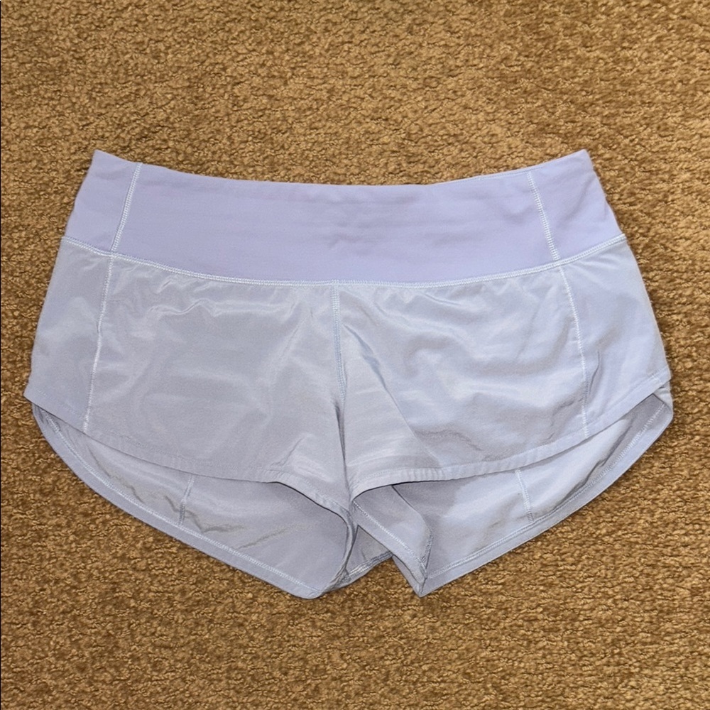 lululemon athletica Light Purple Athletic Shorts